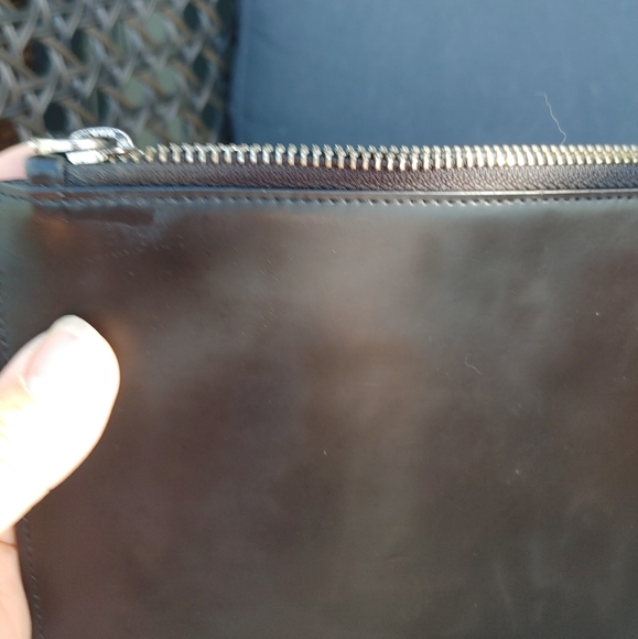 Givenchy Black Leather LOVE Clutch Bag - Picture 4 of 14